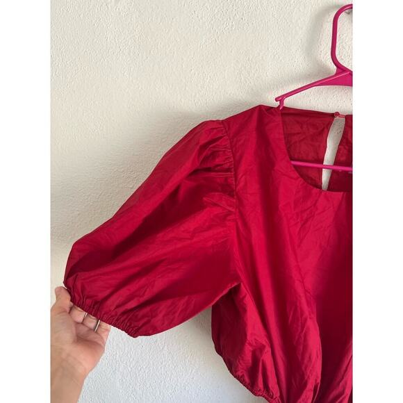 Anthropologie ENGLISH FACTORY Pleats with Cut-out Detail Mini Dress, Siz… - Picture 8 of 12